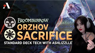 Bloomburrow Orzhov Sacrifice ☀️💀  Standard Deck Tech with Ashlizzlle  MTGBloomburrow  MTG Arena [upl. by Anin]