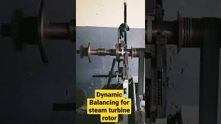 Dynamic Balancing for Steam turbine rotor [upl. by Enelyaj]