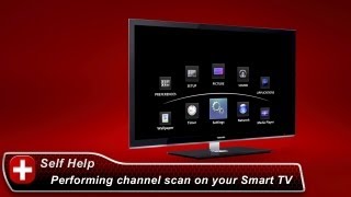 Toshiba HowTo Performing a channel scan on your Toshiba Smart TV [upl. by Enyrehtac]