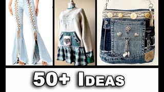 50 Compilation of Ideas for Upcycle Sewing [upl. by Atinrev]