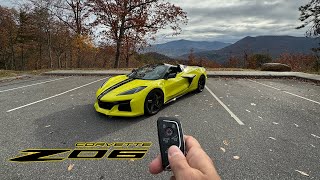 How to drive the Corvette C8 Z06  The best sounding Vette Ever [upl. by Kcoj305]