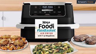 Ninja Foodi FlexBasket Air Fryer Review A Culinary Game Changer  6in1 FlexBasket Air Fryer [upl. by Sito734]