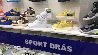 TÊNIS MAIS BARATO  OUTLET SPORT BRÁS  NIKE  AIR FORCE  AIR MAX  ADIDAS  ULTRABOOST  PUMA FILA [upl. by Buchheim]