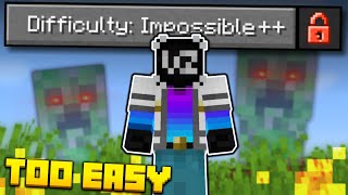 I Beat Fundys NEW quotIMPOSSIBLEquot Difficulty in Minecraft first try [upl. by Richel106]