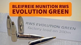 Bleifreie Munition RWS EVOLUTION Green auf dem IWA Shooting Day 2013 [upl. by Kcirdes399]