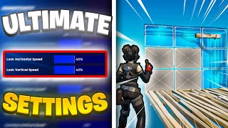 NEW ULTIMATE Controller SETTINGS  Sensitivity in Chapter 5 Season 4 Fortnite Settings Guide [upl. by Oby]