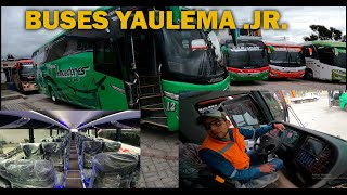 CON LOS MEJORES BUSES INTERPROVINCIALES DEL ECUADOR CARROCERIAS YAULEMA JR [upl. by Chipman]