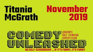 Titania McGrath live at Comedy Unleashed [upl. by Asillem]