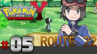 Pokemon Y Walkthrough Episode 5  Route 22 and Trainers [upl. by Yedsnil]