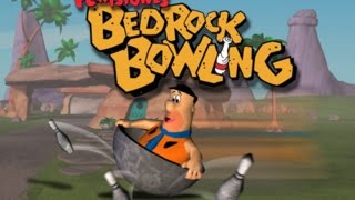 The Flintstones Bedrock Bowling PS1 Gameplay [upl. by Nedgo]