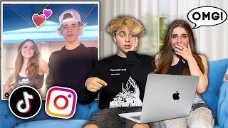 Reacting To PAVIN Moments With My EXGIRLFRIEND  ft Piper Rockelle [upl. by Yrannav]