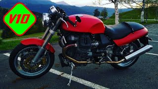 Moto Guzzi V10 Centauro ☕🏁 Cafe Racer Bike [upl. by Sutit891]