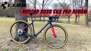 Gravel Bike Test Cube Nuroad 2022 C62 Pro Review und erster Eindruck  Bikepacking Fahrrad Test [upl. by Tiduj176]