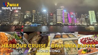 HARBOUR CRUISE  BAUHINIA BUFFET  quotA Symphony of Lightsquot Dinner Buffet  Hong Kong [upl. by Botsford]