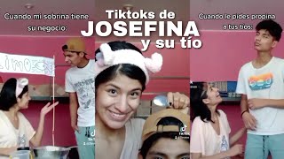 LOS MEJORES TIKTOKS DE JOSEFINA Y SU TÍO  2BRAVOS [upl. by Akciret648]