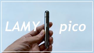 LAMY pico｜ミニマルなデザインがカッコイイ [upl. by Kaylee965]