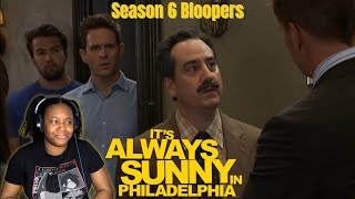 Its Always Sunny In Philadelphia  Season 6 Bloopers Reaction [upl. by Raleigh]