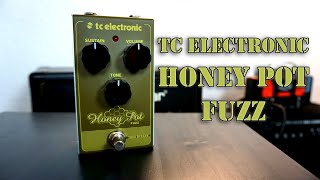 TC Electronic Honey Pot Fuzz Pedal  Guitar Pedal DemoReview [upl. by Loveridge]