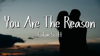 Calum Scott  You Are The Reason Lyrics [upl. by Candy]