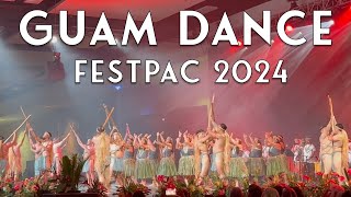 Dance of Guam in Honolulu  Pacfest 2024 [upl. by Odravde]