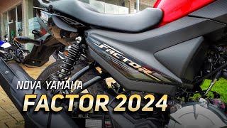 YAMAHA LANÇA NOVA FACTOR 125 2024 MAS [upl. by Aneled]