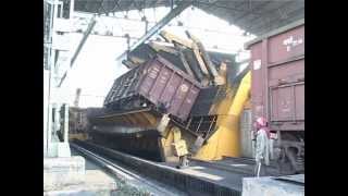 Best Video for Wagon tippler Automatic wagon unloading operation [upl. by Persse]