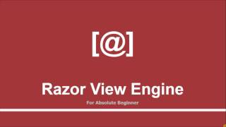 What is Razor  Part  01  Learn Razor View Engine using ASPNet MVC  Tutorials Team [upl. by Suivatram423]