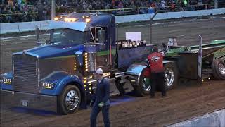 Mackville Nationals Semi Truck Pulls [upl. by Nortad]