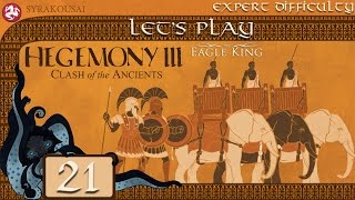 Colonizing  Let’s Play Hegemony 3 The Eagle King DLC as Syrakusai  21  Expert Difficulty [upl. by Gorlicki271]