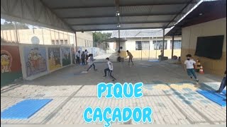 Educação Física  JOGOS E BRINCADEIRAS Pique caçador  4 e 5 ano CREP [upl. by Ayarahs]