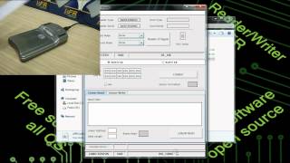 RFID Mifare and NFC Programming Reader Writer  Java uFRCoder Simple software review Windows [upl. by Adnalra]