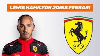 Lewis Hamilton Will Become A Ferrari Driver In 2025 [upl. by Anelad539]