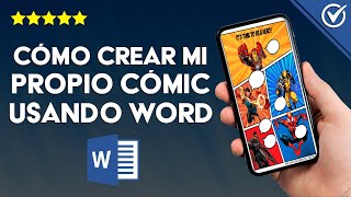 ¿Cómo crear mi propia cómic usando MICROSOFT WORD  Diseñando viñetas [upl. by Yelknirb486]