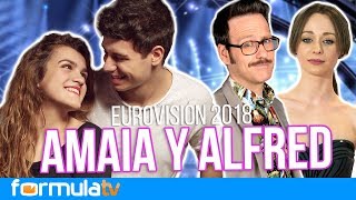 Eurovisión 2018 La porra de los famosos españoles para Amaia y Alfred [upl. by Greenburg]