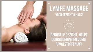 Lymfe massage gezicht [upl. by Attenahs]