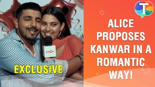 Alice Kaushik PROPOSES Kanwar Dhillon in a romantic way amp play a FUN quiz in ‘Love Dose’  Exclusive [upl. by Poole]