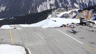 😱 INCREDIBLE AIRPORT 185 SLOPE  Pilatus PC12 NG landing at Courchevel altiport LFLJ [upl. by Annyrb]