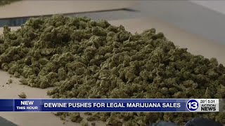 DeWine pushes for legal marijuana sales [upl. by Kashden]