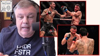 Teddy Atlas breaks down Max Holloways elite boxing in Calvin Kattar fight  CLIP [upl. by Elatsyrc]