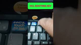 HOW TO BOOT HCL LAPTOP  HCL LAPTOP BOOT KEY computerzone hcl shorts [upl. by Aniraad]