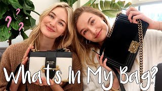 Whats in my Bag  Model Must Haves amp On The Go Beauty Hacks  Sanne Vloet [upl. by Aronael402]