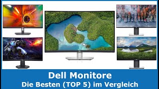 Die besten Dell Monitore amp Bildschirme 2024 TOP 5 🥇 Testsieger im Vergleich gut und günstig [upl. by Zaccaria]