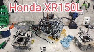 Ремонт мотора Honda XR 150L [upl. by Oberon]