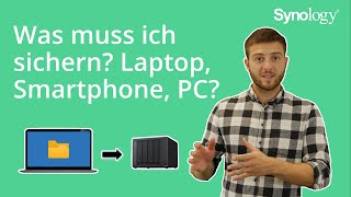 Wie du Fotos Videos Dokumente und Konfigurationen schützt Teil 3 der Synology BackupReihe [upl. by Reema]