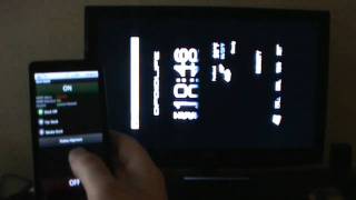 Real HDMI Android App in Action on the DROID X [upl. by Felipe]