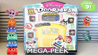 No Talking Unboxing HUGE Doorables Series 9 Mega Peek  ASMR [upl. by Goldarina]