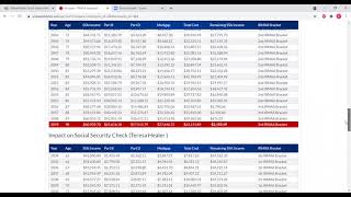 Medicare IRMAA Calculator Tutorial [upl. by Daisi]