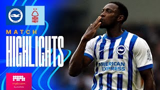 HIGHLIGHTS  Brighton v Nottingham Forest  Premier League [upl. by Notreve]