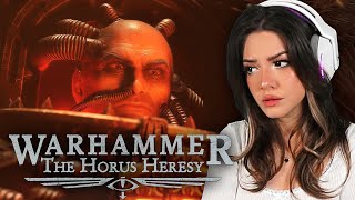 THIS IS INSANE  Warhammer 40K The Horus Heresy Cinematic Trailer Reaction [upl. by Noelani]