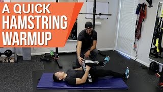 A quick hamstring warmup [upl. by Carlynne]